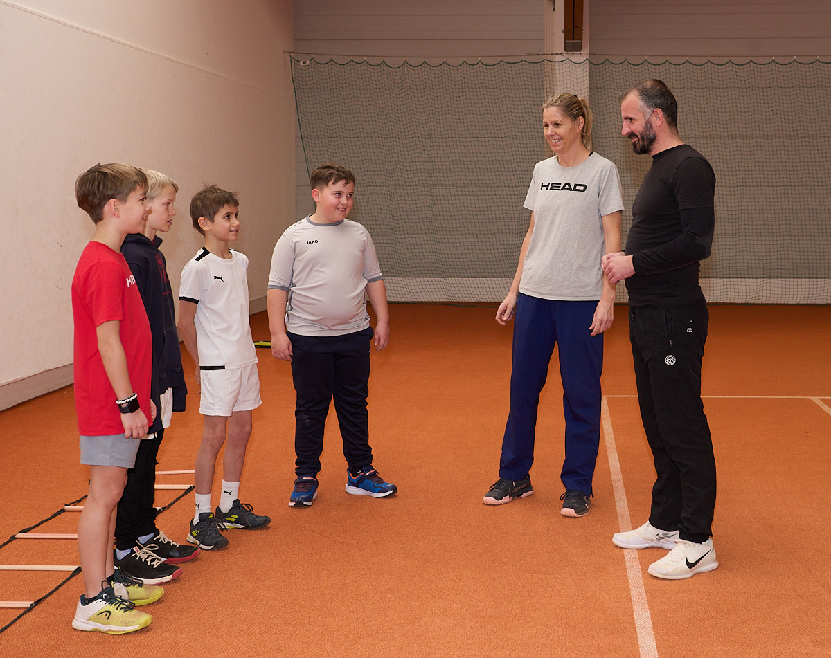 Kid-Training in der Halle mit Nicole & Manuel 